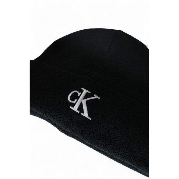 ⁦Calvin Klein Black Recycled Polyester Hats & Cap⁩ – תמונה ⁦3⁩
