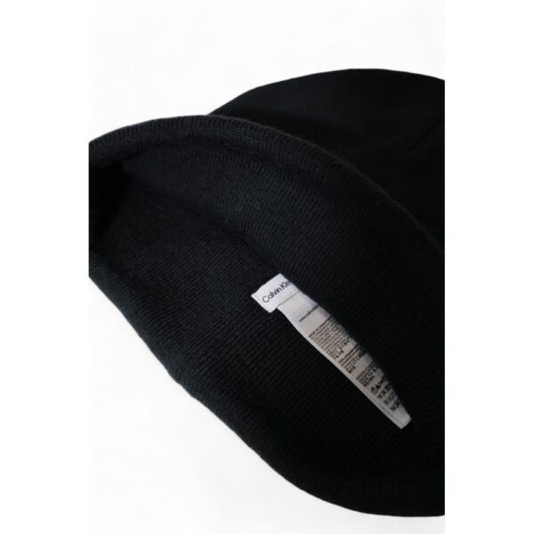 ⁦Calvin Klein Black Recycled Polyester Hats & Cap⁩ – תמונה ⁦5⁩