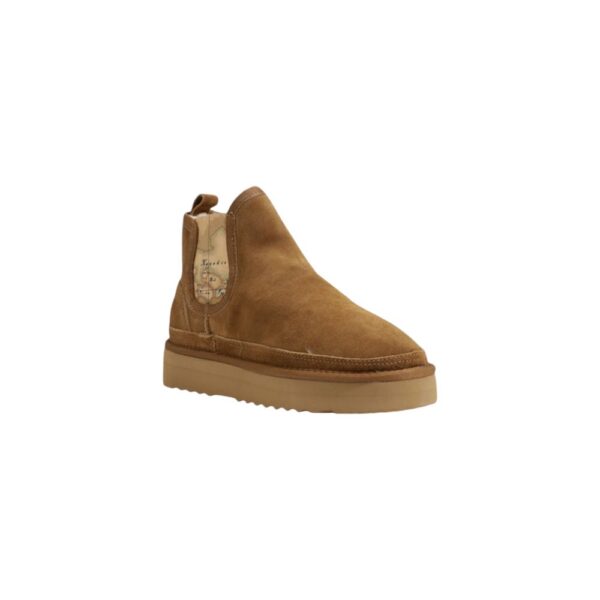 ⁦Alviero Martini Prima Classe Beige Leather Boot⁩ – תמונה ⁦2⁩