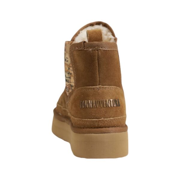 ⁦Alviero Martini Prima Classe Beige Leather Boot⁩ – תמונה ⁦4⁩