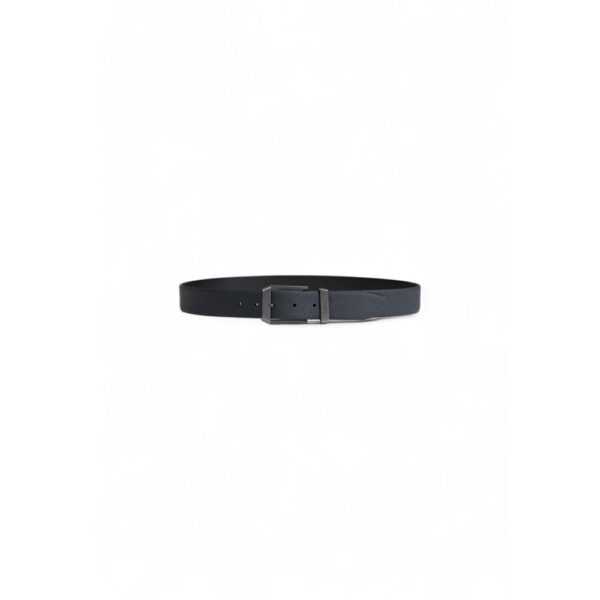 ⁦Antony Morato Blue Leather Belt⁩ – תמונה ⁦2⁩