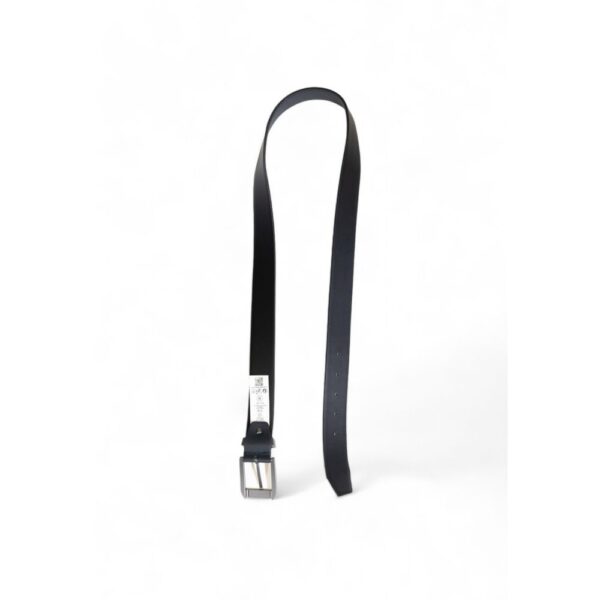 ⁦Antony Morato Blue Leather Belt⁩ – תמונה ⁦4⁩