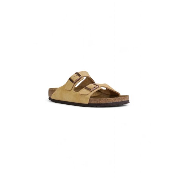 ⁦Birkenstock Beige Suede Leather Sandal⁩ – תמונה ⁦2⁩