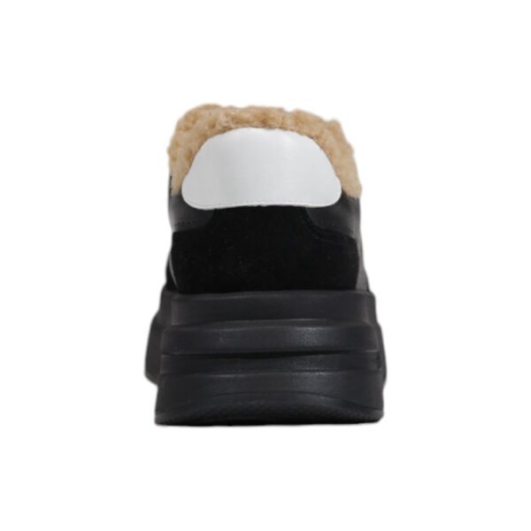 ⁦ASH Black And White Leather Sneaker⁩ – תמונה ⁦4⁩