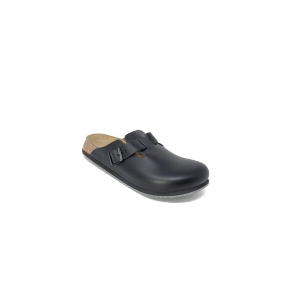 ⁦Birkenstock Black Leather Sandal⁩ – תמונה ⁦2⁩