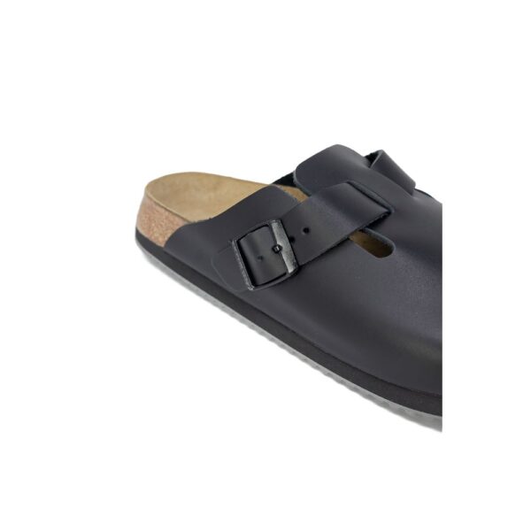 ⁦Birkenstock Black Leather Sandal⁩ – תמונה ⁦3⁩