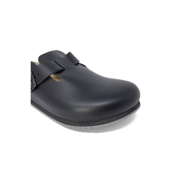 ⁦Birkenstock Black Leather Sandal⁩ – תמונה ⁦4⁩