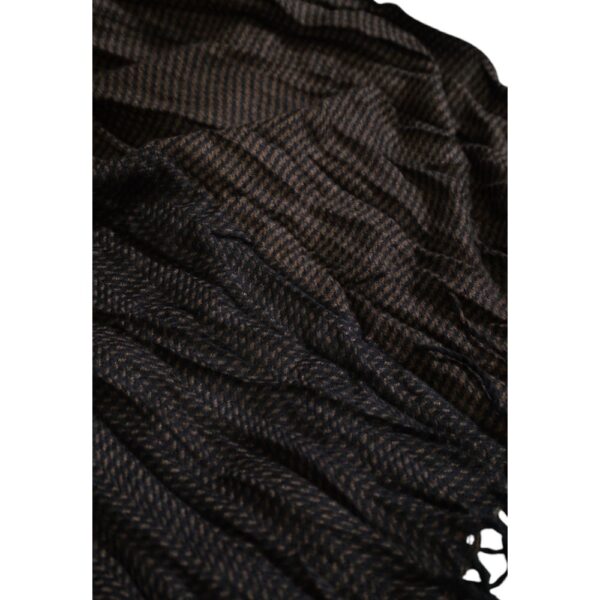⁦Antony Morato Brown Polyester Scarf⁩ – תמונה ⁦2⁩