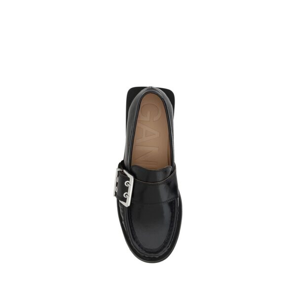 ⁦Ganni Feminine Buckle Loafers⁩ – תמונה ⁦4⁩
