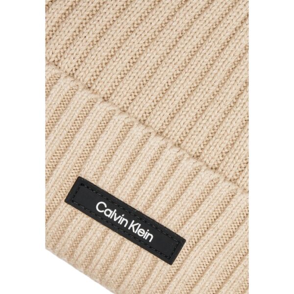 ⁦Calvin Klein Beige Organic Cotton Hats & Cap⁩ – תמונה ⁦3⁩