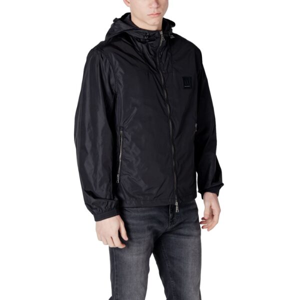 ⁦Armani Exchange Black Polyamide Jacket⁩ – תמונה ⁦3⁩