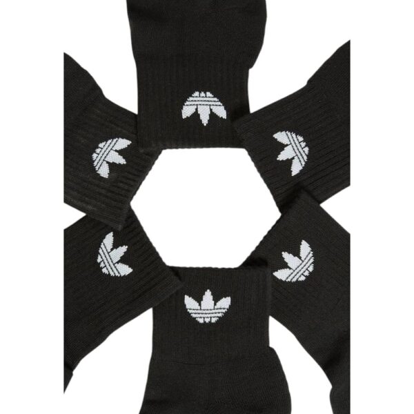 ⁦Adidas Black Cotton Sock⁩ – תמונה ⁦3⁩