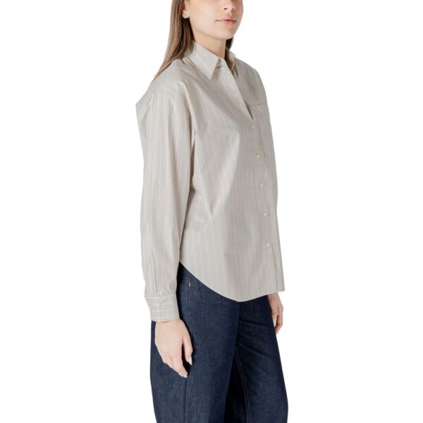 ⁦Calvin Klein Jeans Beige Cotton Shirt⁩ – תמונה ⁦3⁩