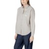 ⁦Calvin Klein Jeans Beige Cotton Shirt⁩ – תמונה ⁦4⁩