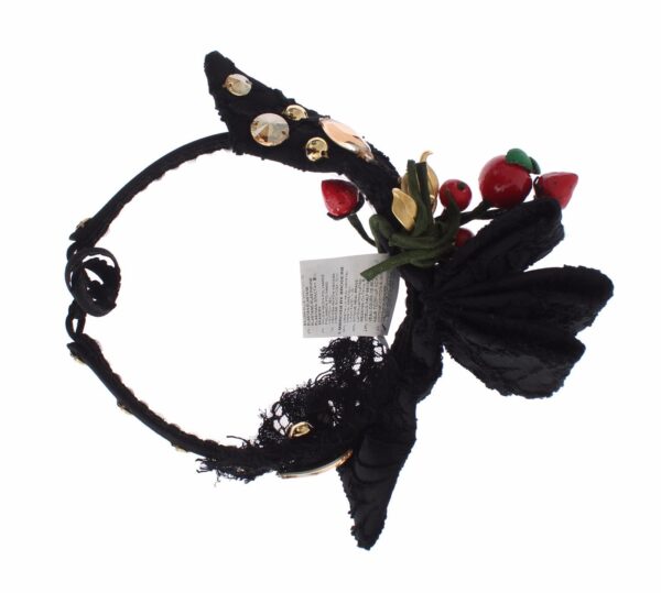 ⁦Dolce & Gabbana Exquisite Crystal Berry Diadem Headband⁩ – תמונה ⁦8⁩