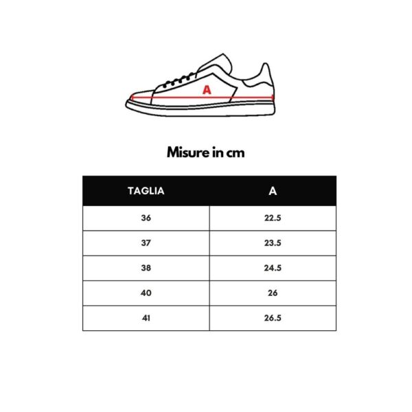 ⁦P448 Beige Leather Sneaker⁩ – תמונה ⁦6⁩