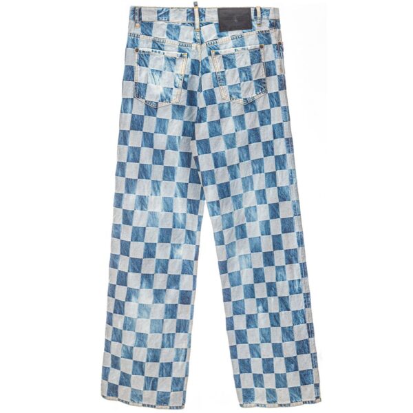 ⁦Dsquared² Blue Cotton Jeans & Pant⁩ – תמונה ⁦2⁩