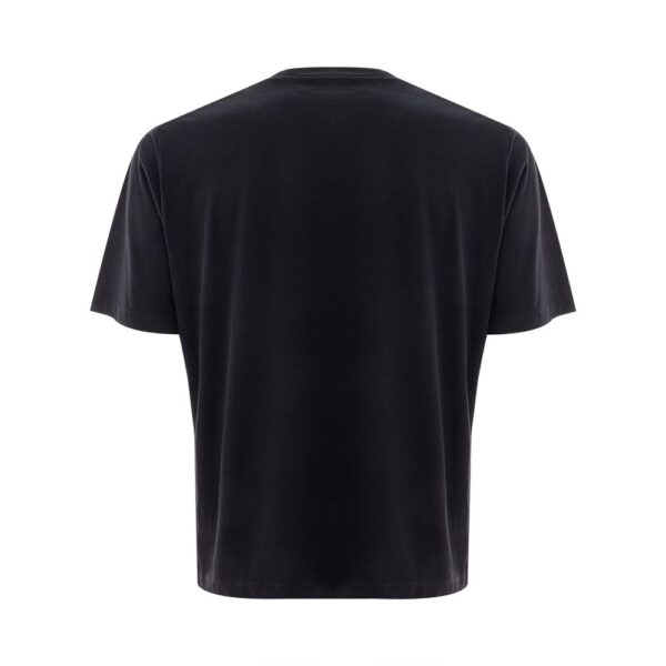 ⁦Dsquared² Black Cotton T-Shirt⁩ – תמונה ⁦2⁩