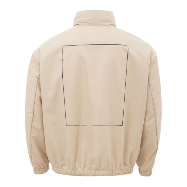 ⁦Armani Exchange Beige Polyamide Jacket for the Modern Man⁩ – תמונה ⁦2⁩