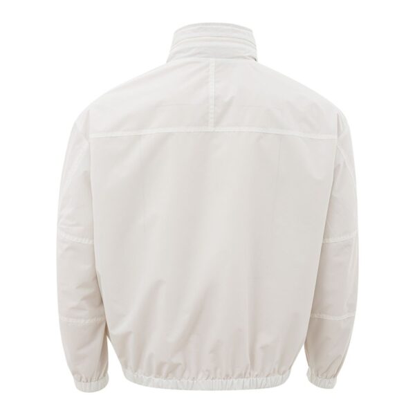 ⁦Armani Exchange Beige Polyamide Jacket for the Modern Man⁩ – תמונה ⁦5⁩