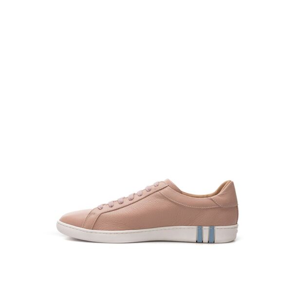 ⁦Bally Elegant Pink Leather Sneakers⁩ – תמונה ⁦2⁩