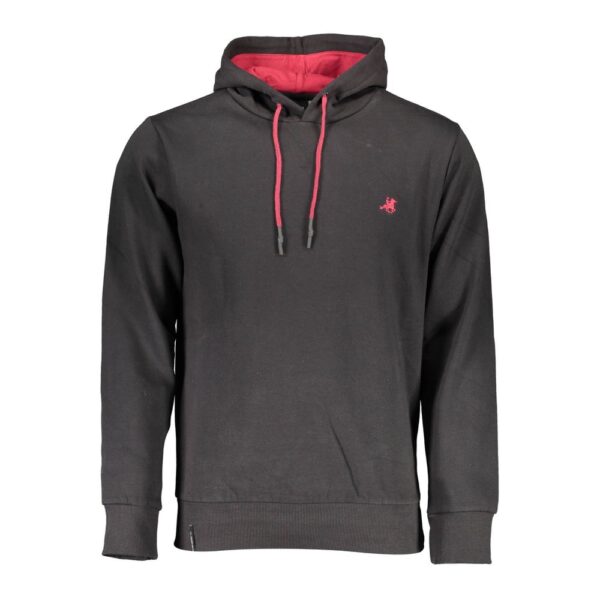 U.S. Grand Polo Black Cotton Men Sweater