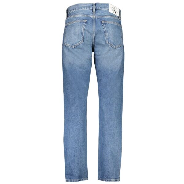 ⁦Calvin Klein Blue Cotton Jeans & Pant⁩ – תמונה ⁦2⁩