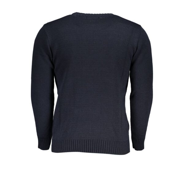 ⁦U.S. Grand Polo Blue Acrylic Sweater⁩ – תמונה ⁦2⁩