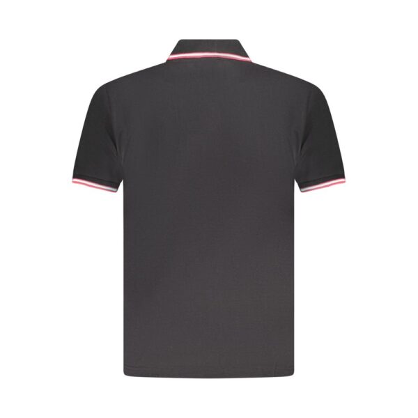 ⁦U.S. Grand Polo Black Cotton Men Polo Shirt⁩ – תמונה ⁦2⁩
