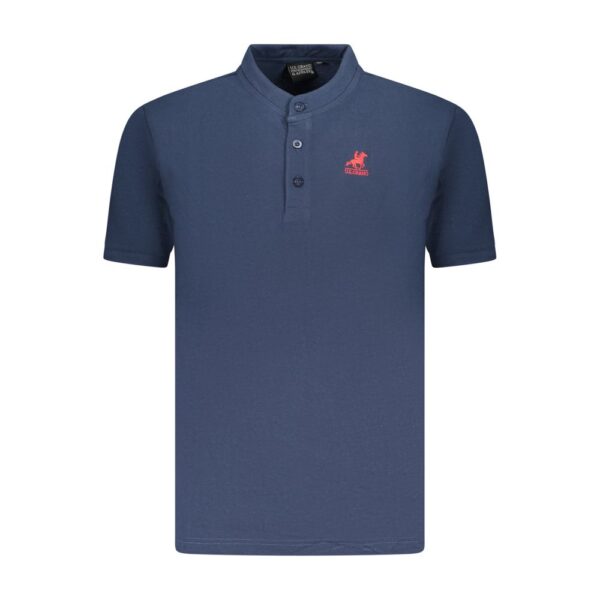 U.S. Grand Polo Blue Cotton Mens Polo Shirt