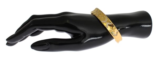 ⁦Nialaya Elegant Gold Plated Silver CZ Bracelet⁩ – תמונה ⁦6⁩