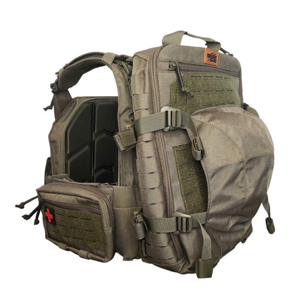 ⁦אפוד ווסט לוחם מדוגם כולל צב BAGIRA GEAR⁩ – תמונה ⁦2⁩