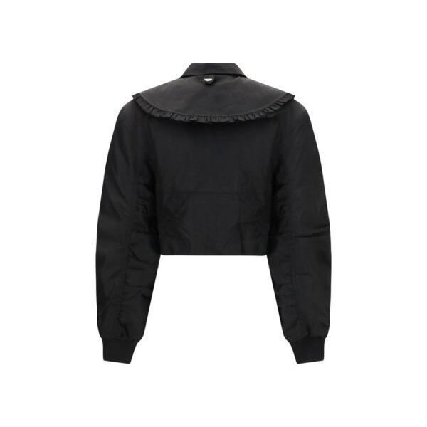 ⁦Ganni Duchesse bomber Jacket⁩ – תמונה ⁦2⁩