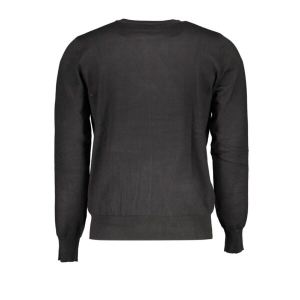 ⁦U.S. Grand Polo Black Nylon Men Sweater⁩ – תמונה ⁦2⁩