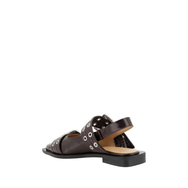 ⁦Ganni Buckle Ballerinas⁩ – תמונה ⁦3⁩