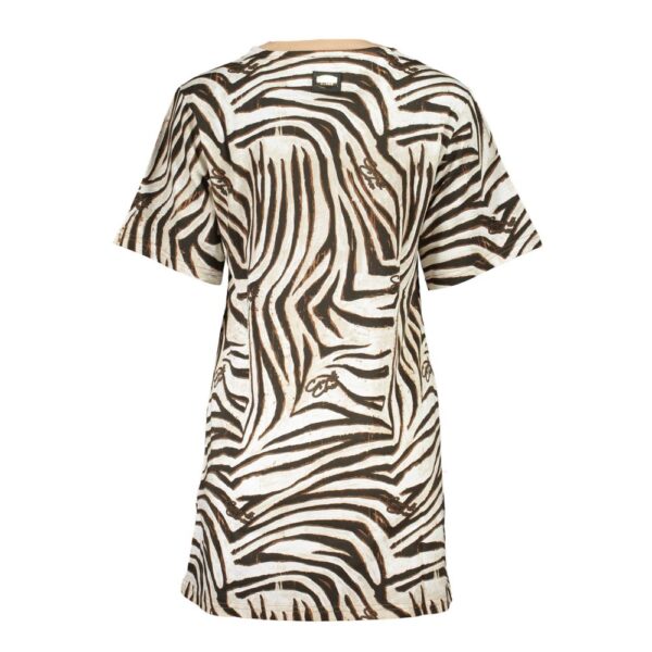 ⁦Cavalli Class Beige Cotton Dress⁩ – תמונה ⁦2⁩
