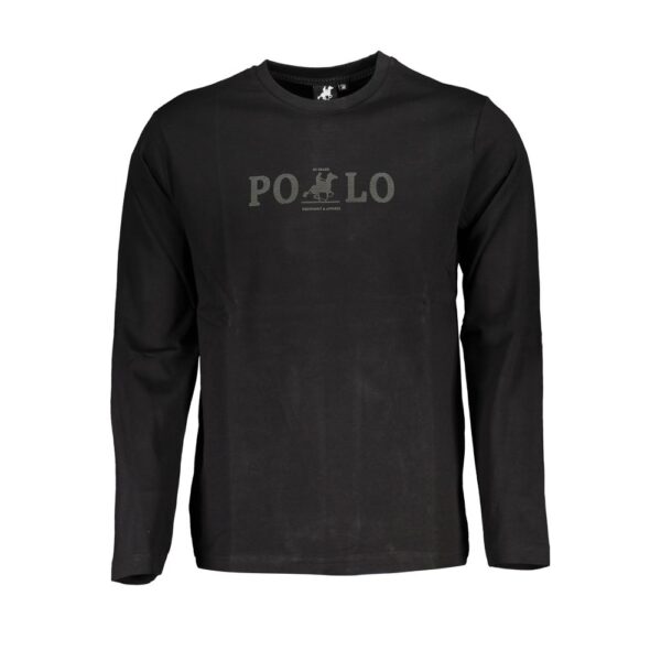 U.S. Grand Polo Black Cotton T-Shirt