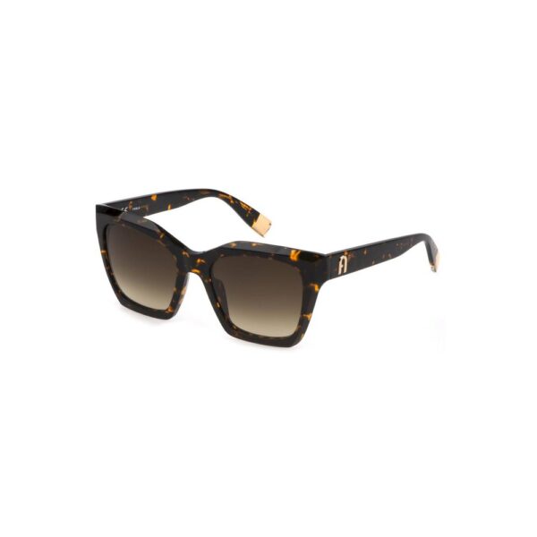 ⁦Furla Brown Haircalf Sunglasses⁩ – תמונה ⁦2⁩