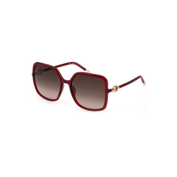 ⁦Furla Red Polycarbonate Sunglasses⁩ – תמונה ⁦2⁩