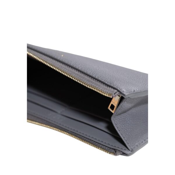 ⁦Furla Gray Leather Wallet⁩ – תמונה ⁦5⁩
