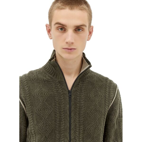 ⁦C.P. Company Green Cotton Sweater⁩ – תמונה ⁦4⁩